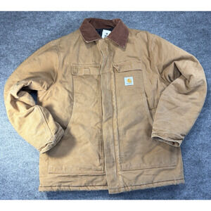 Carhartt Coat Mens 46 R XL Heavyweight Jacket Vintage 2002 USA 14806 Workwear